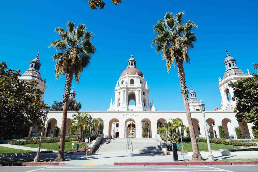 Pasadena is one of the best places to visit in December in the USA