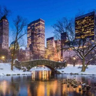 New York is one of the best places to visit in December in the USA