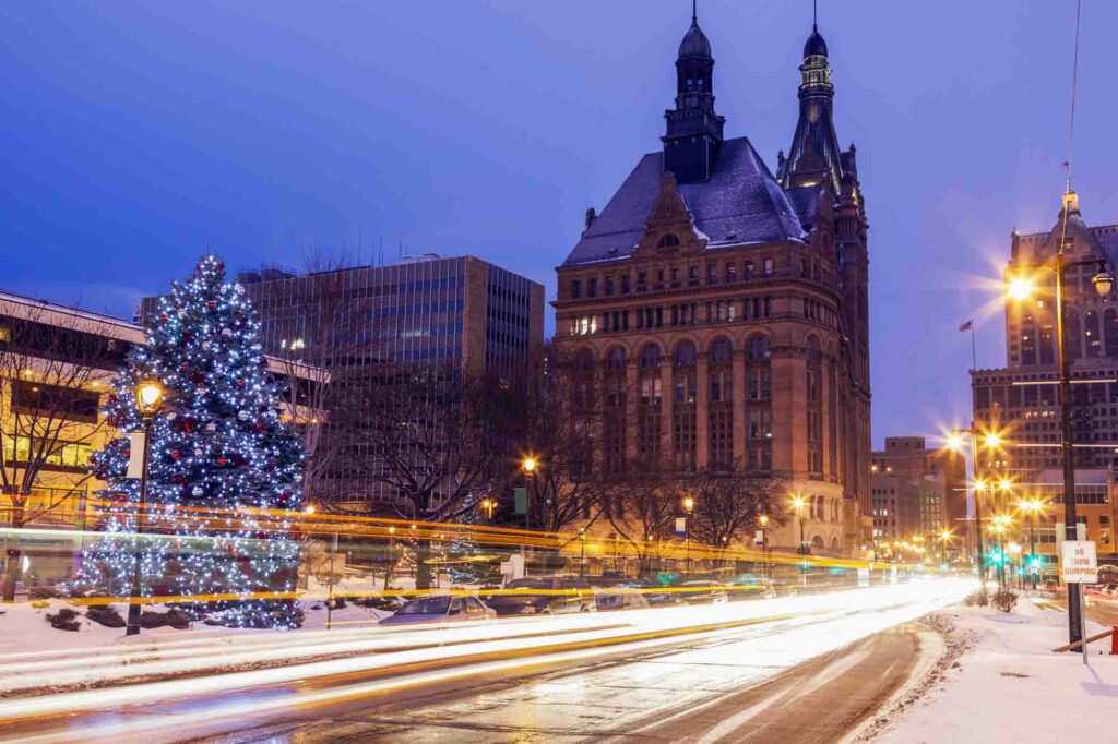 Milwaukee is one of the best places to celebrate Christmas in the USA