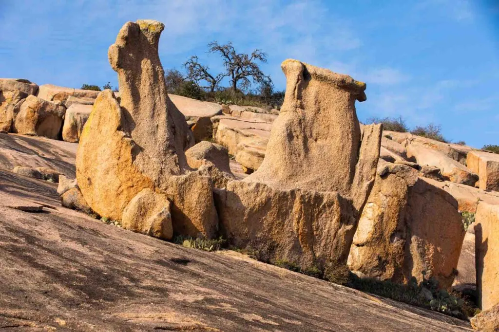 Visiting the Enchanted Rock is one of the best things to do in Texas