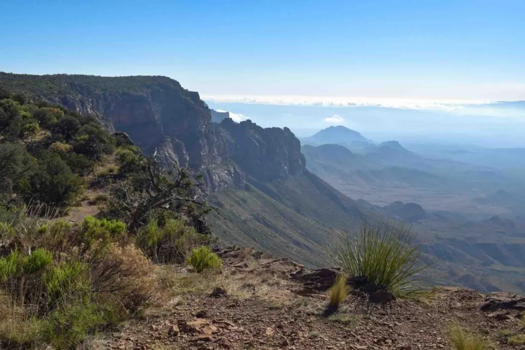 South Rim Trail Loop is one of the best hikes in Texas