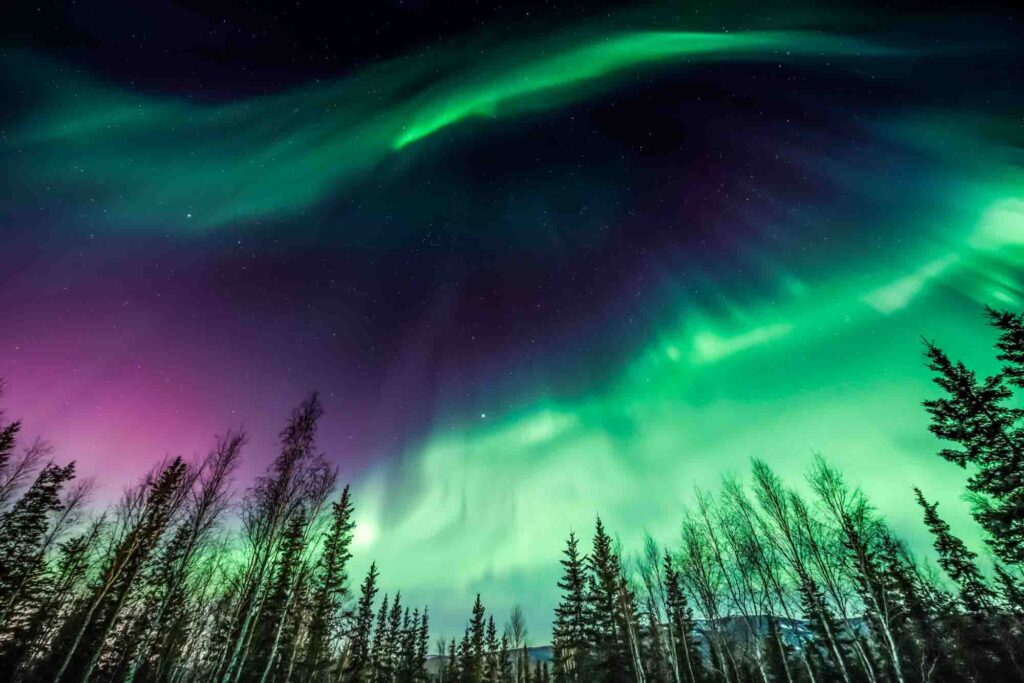 Fairbanks in Alaska is one of the best places to visit in January in the USA
