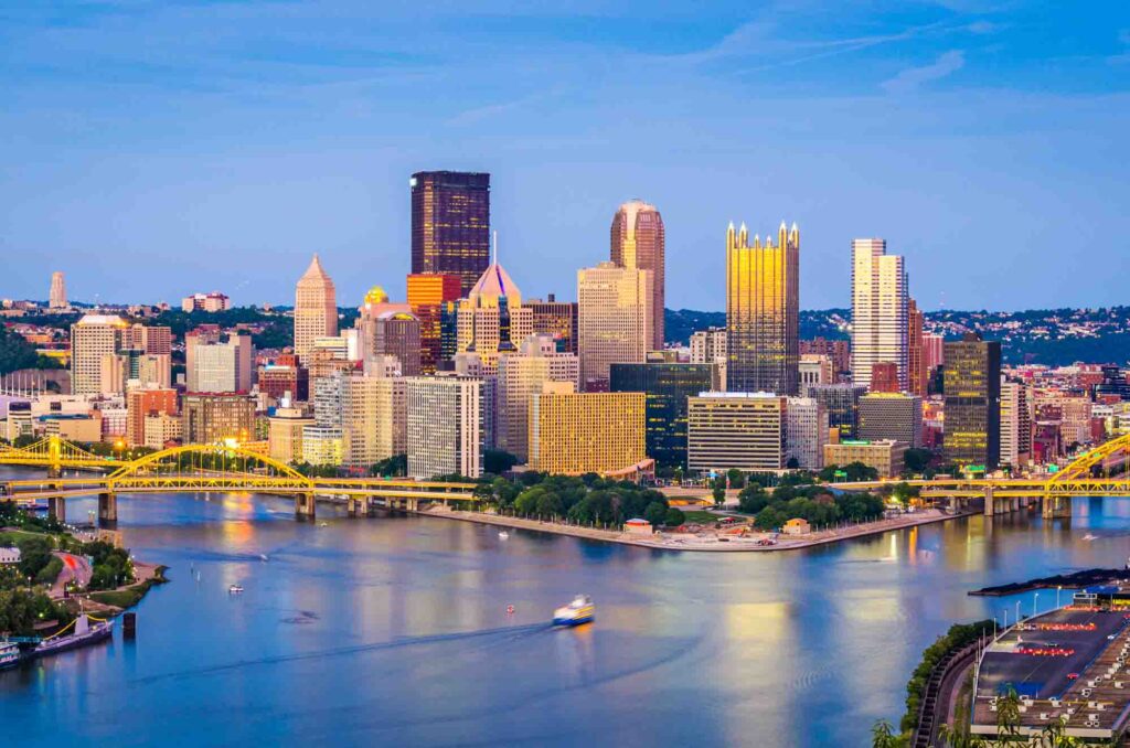 Pittsburgh, Pennsylvania is one of the best places to visit in the Northeast, USA