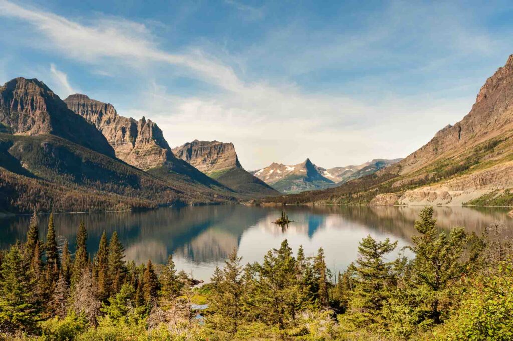 Taking in the glacier views is one of the best things to do in Glacier National Park