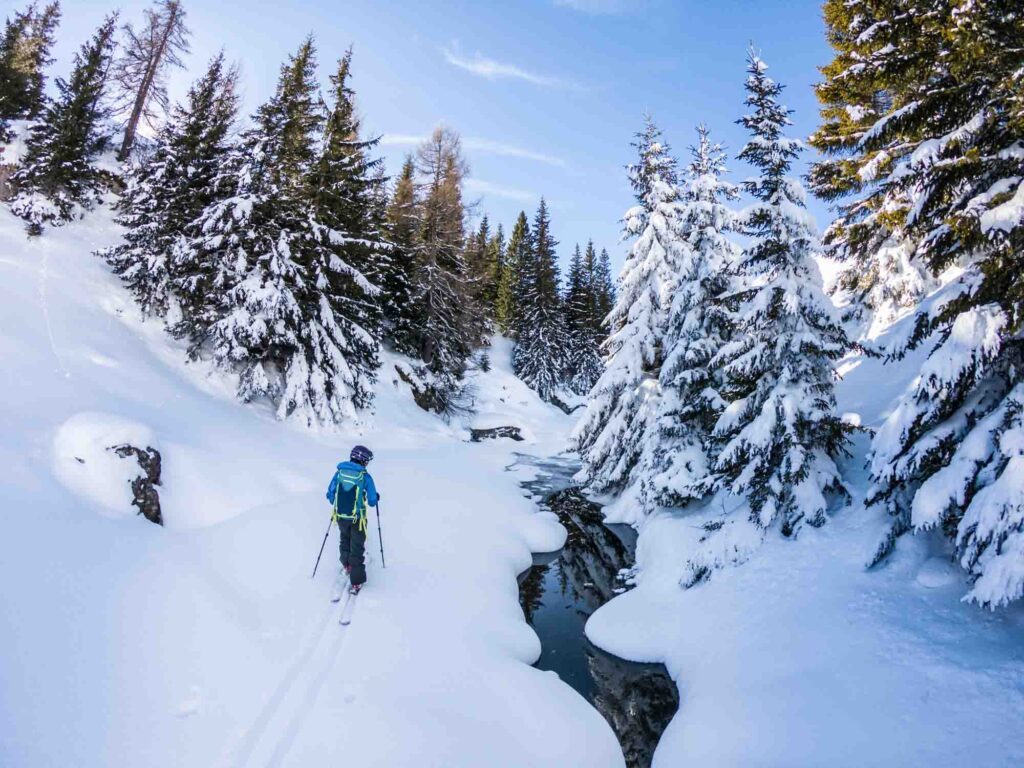 Going Cross-Country Skiing is one of the best ways to enjoy winter in Maine