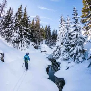 Going Cross-Country Skiing is one of the best ways to enjoy winter in Maine