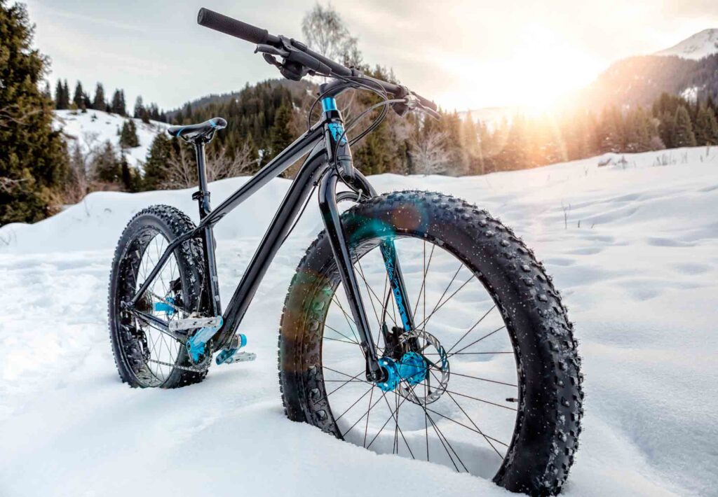 Going fat biking is one of the best things to do in Vermont in winter
