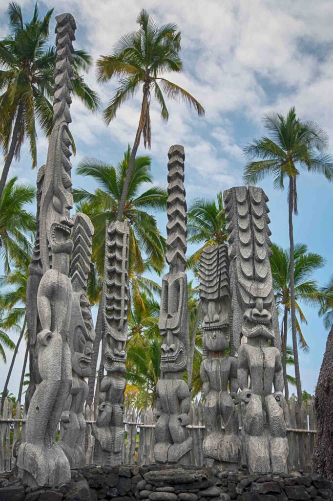 Learning about ancient history at Pu’uhonua O Hōnaunau National Historical Park is one of the best things to do on Big Island, Hawaii