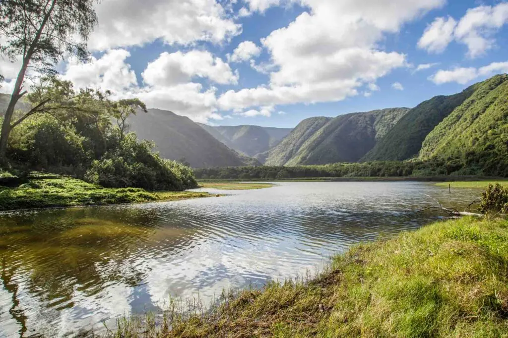 Big Island, Hawaii is one of the warm winter vacations in the US