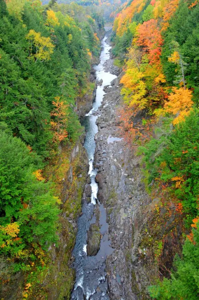 Quechee Gorge is one of the best places to visit in Vermont