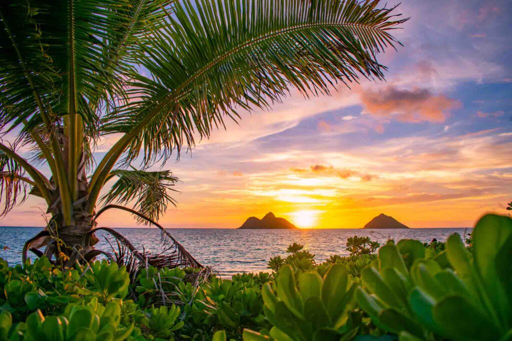 Oahu, Hawaii is one of the winter sun destinations in the US