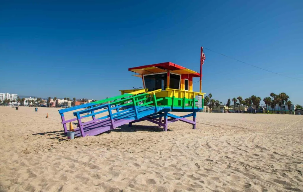Los Angeles, California is one of the best warm winter vacations in the US