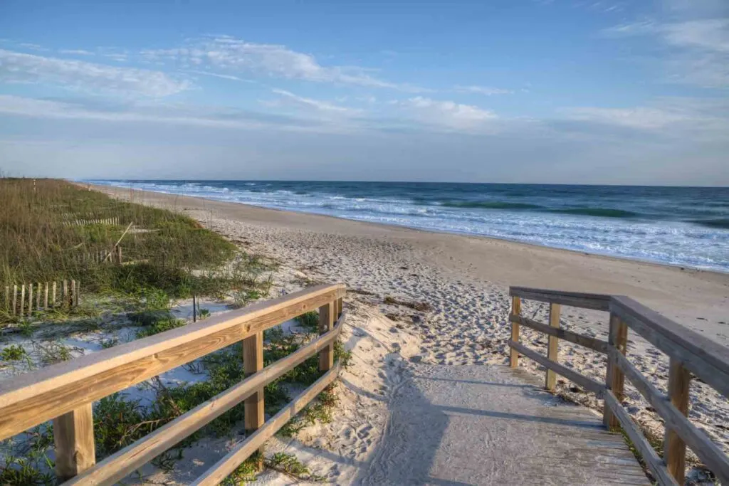Canaveral National Seashore is one of the national parks in Florida to visit