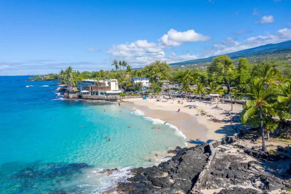 Magic Sands Beach is one of the best Kona Beaches not to miss