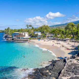 Magic Sands Beach is one of the best Kona Beaches not to miss