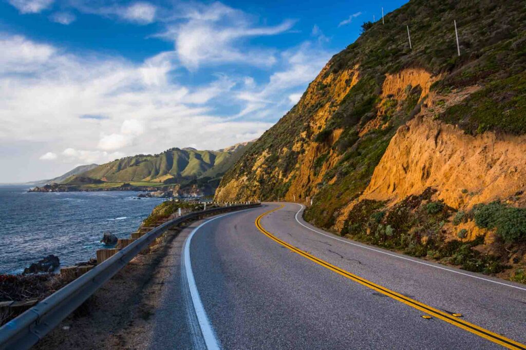 Pacific Coast Highway is one of the best places to visit in California