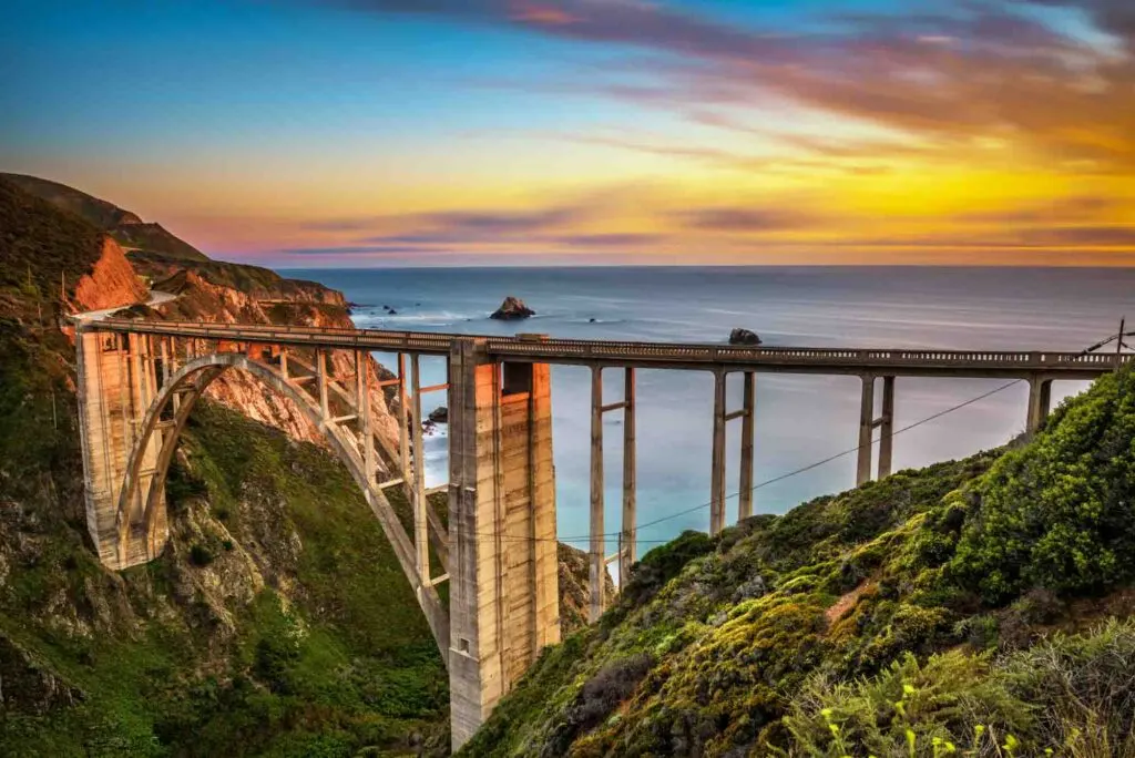 Big Sur and Hearst Castle is one of the best places to visit in California