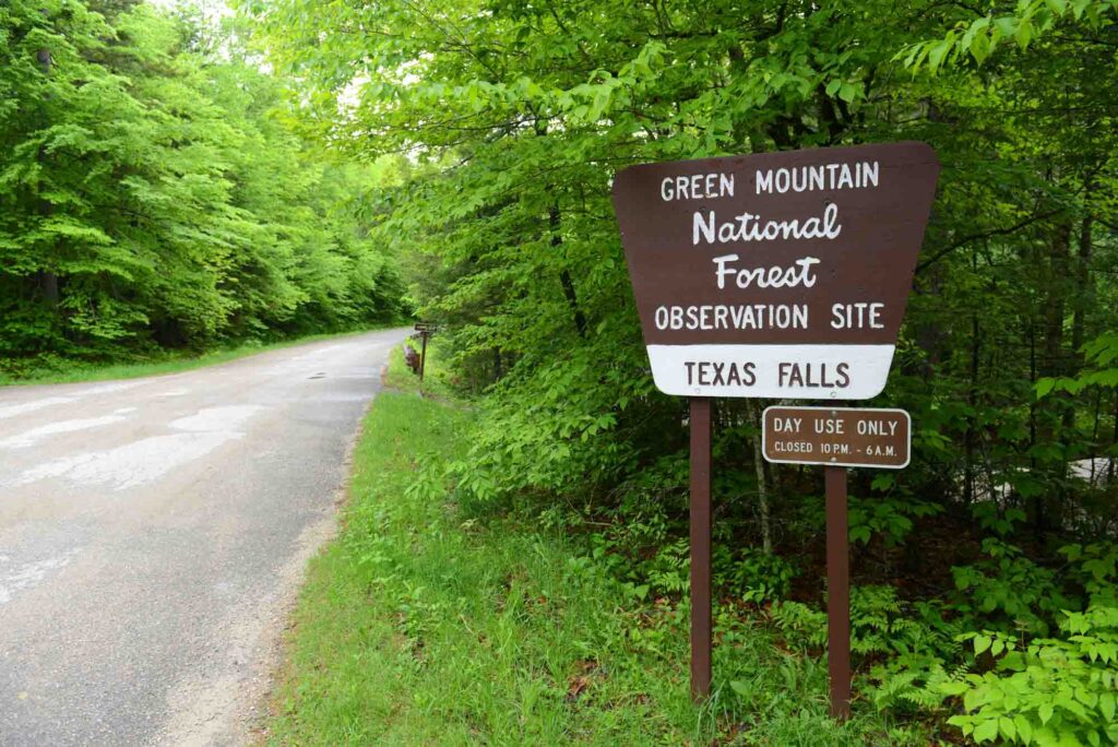 Hiking in the Green Mountain National Forest is one of the fun things to do in summer in Vermont