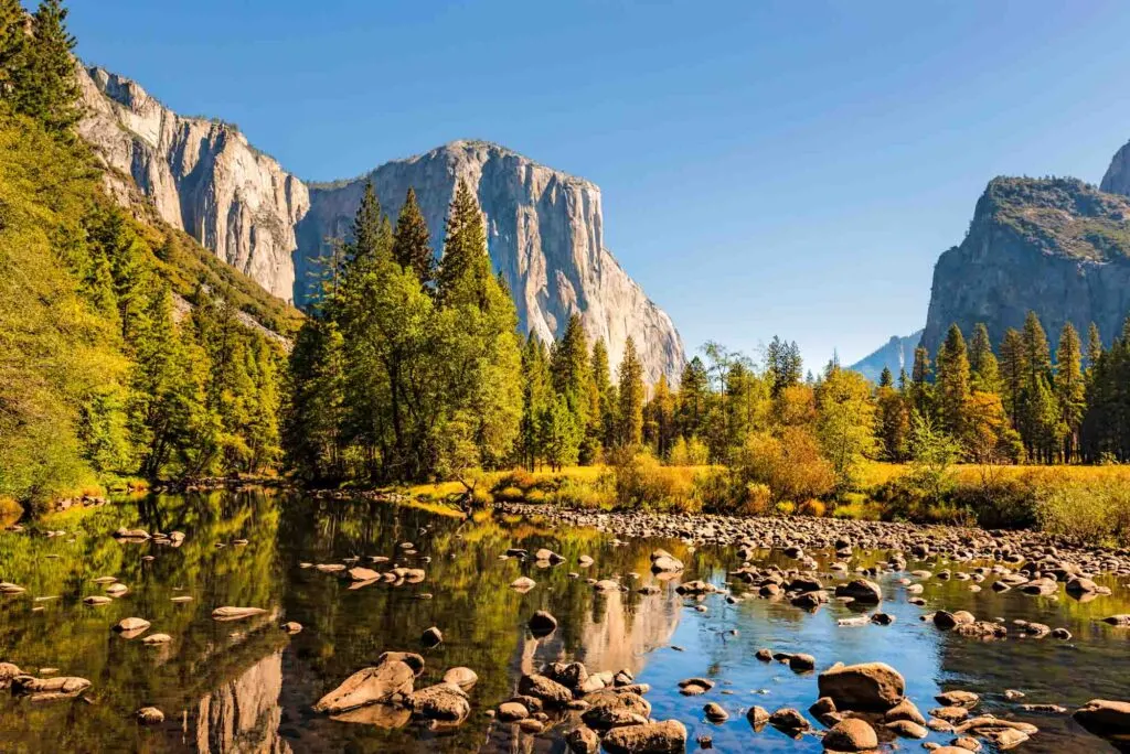 Yosemite National Park is one of the best places to visit in California