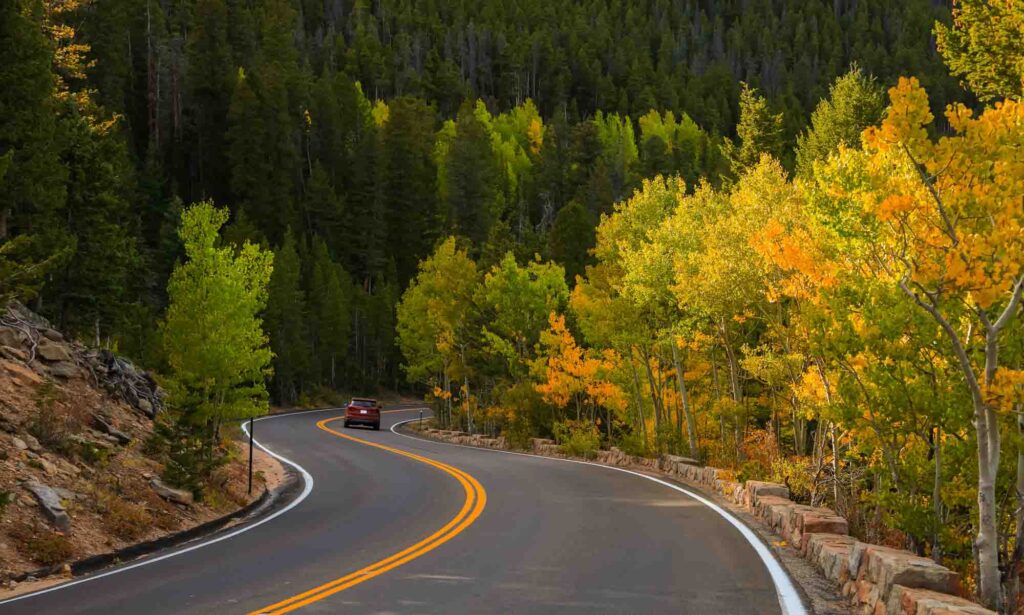 One of the best Colorado Road Trips to take is through the Scenic Trail ridge road