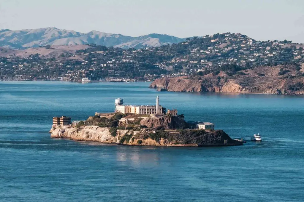 Alcatraz Island in California