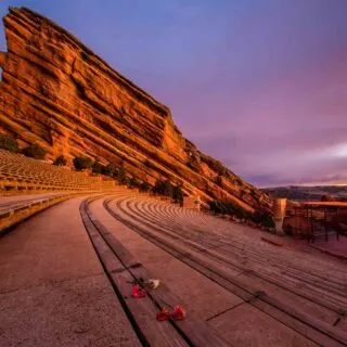 Red Rocks Amphitheater in Colorado