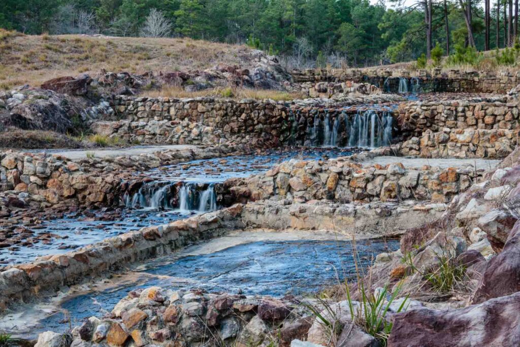 Charming Boykin Creek Waterfall in Texas