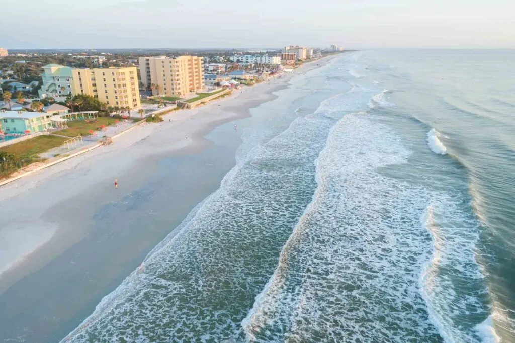 Another exciting beach close to Orlando is the New Smyrna Beach