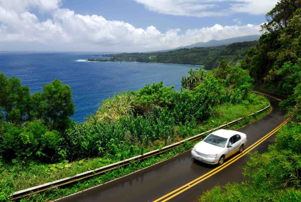 Awesome view along Hana Road in Hawai