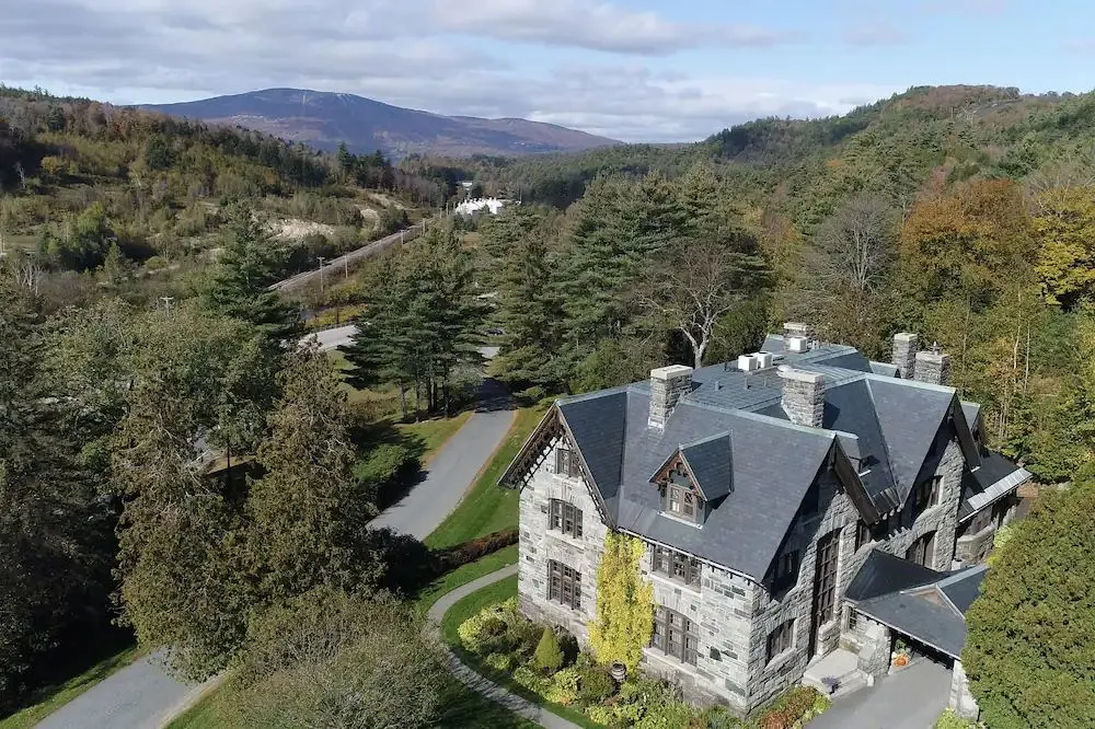 Magnificent Castle Hill Resort & Spa aerial shot