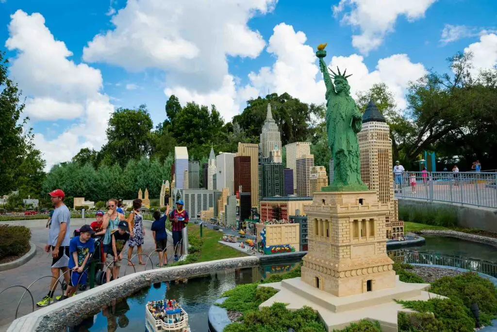 Lego replica of New York at Legoland in Florida