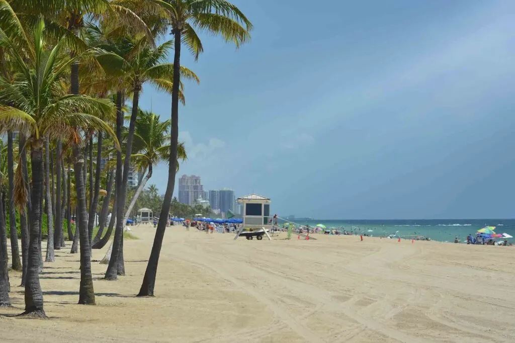 Fort Lauderdale beach is one of the excellent beaches in South Florida