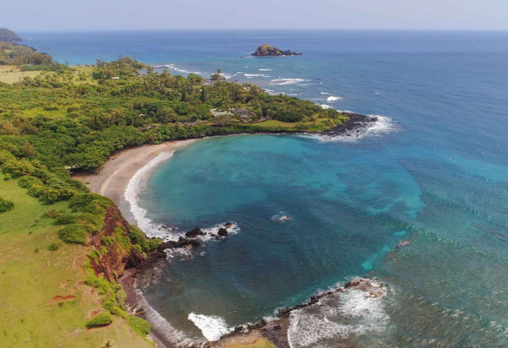 Stunning Hamoa Beach in Maui, Hawaii