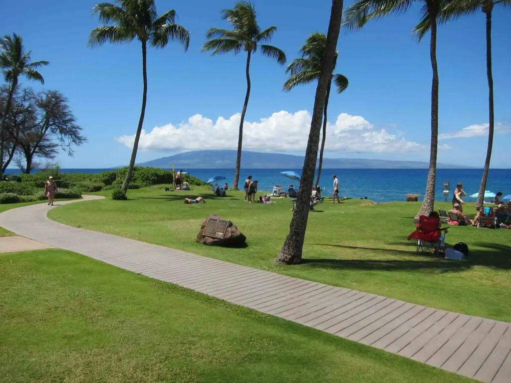 Wonderful Kahekili Beach Park in the island of Maui in Hawaii