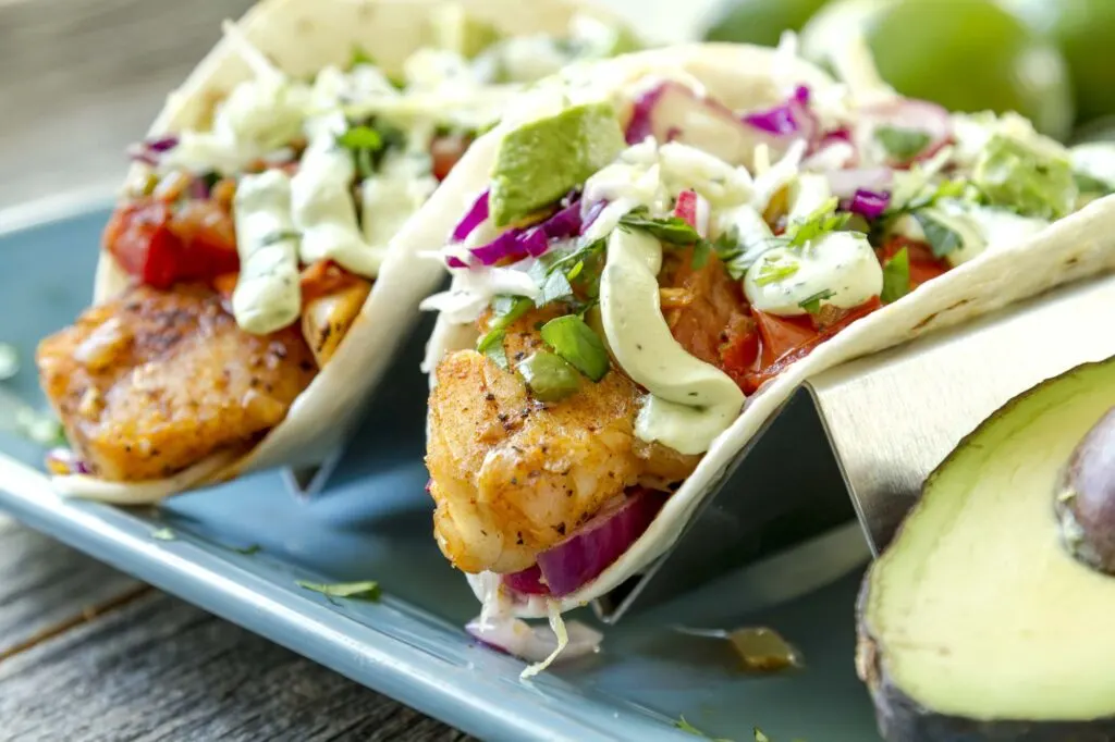 Mouth-watering fish tacos