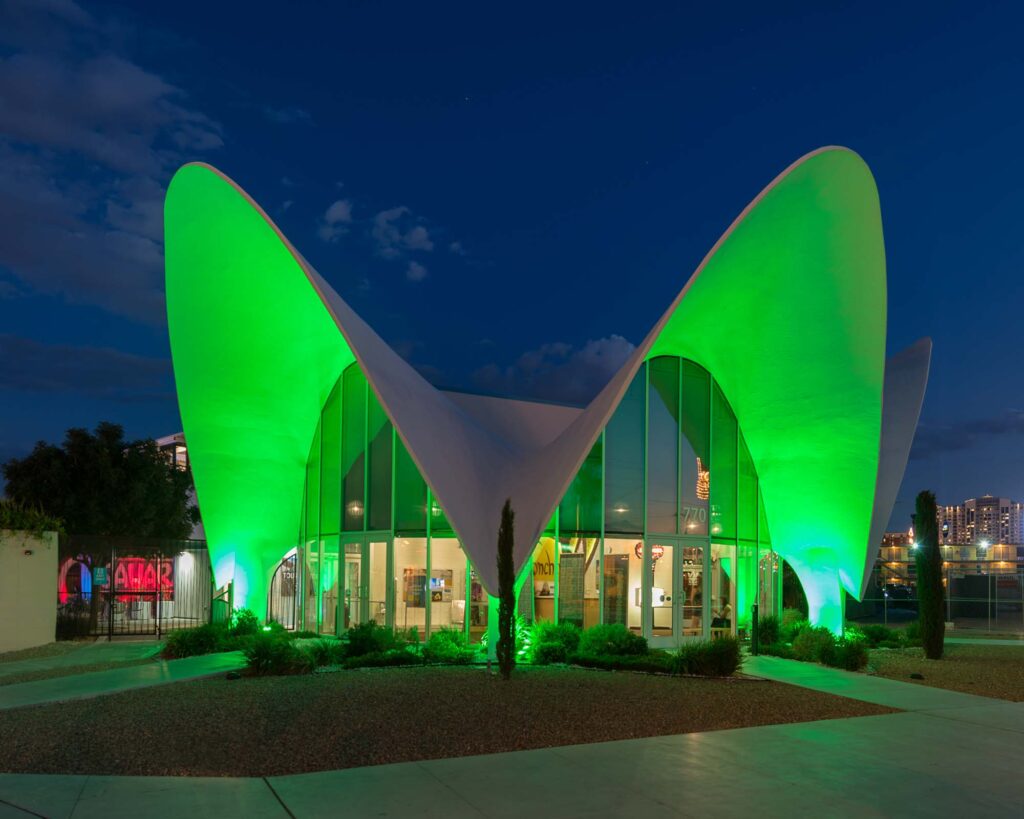 Illuminated Neon Museum in Las Vegas