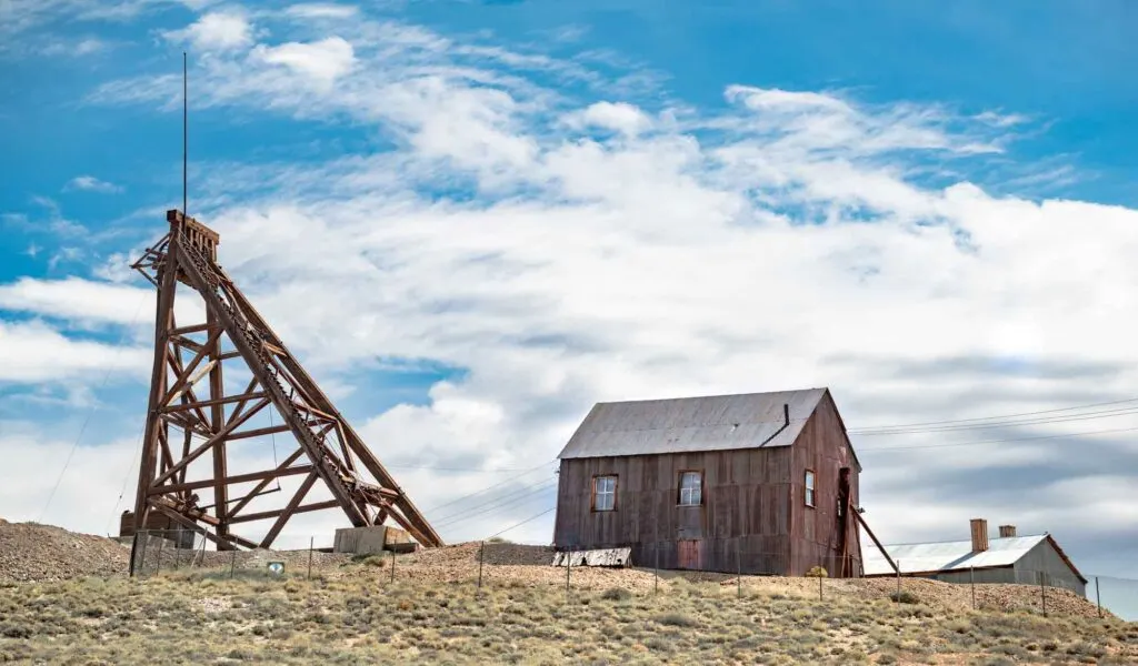 Tonopah Historic Mining Park in Tonopah, Nevada