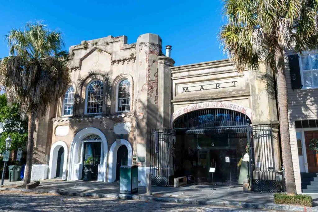 Historic Old Slave Mart Museum in Charleston, South Carolina