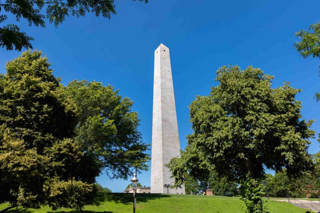 Awesome obelisk at the Bunker Hill Monument