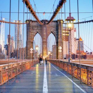 When it comes to famous bridges in the USA, the iconic Brooklyn Bridge definitely makes the list