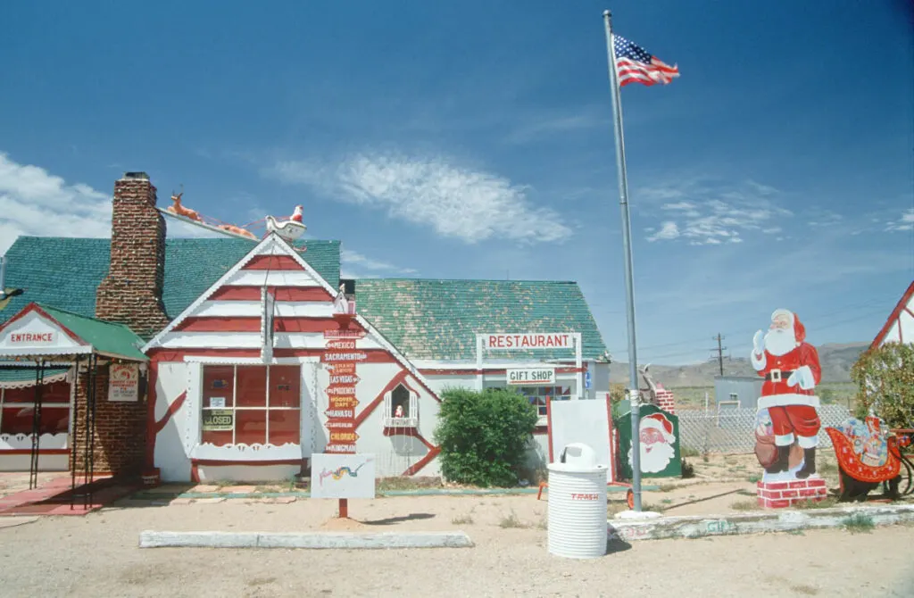 Santa Claus in Arizona is a Christmas-themed Ghost Town in the middle of the desert