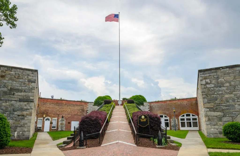 Historically significant Fort Monroe National Monument