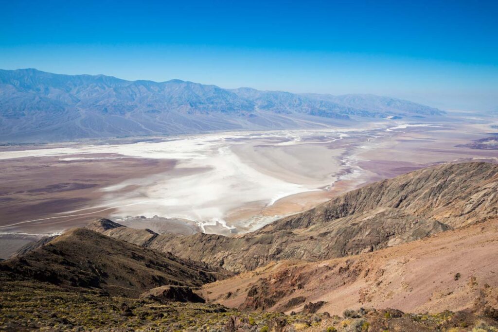 Awesome vistas from Dante's View in Death Valley National Park