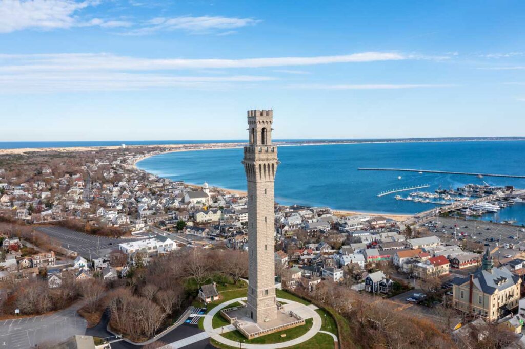 Awesome view of Provincetown, Massachusets