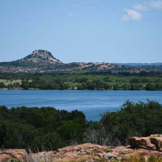 The Famous Inks Lake in Texas