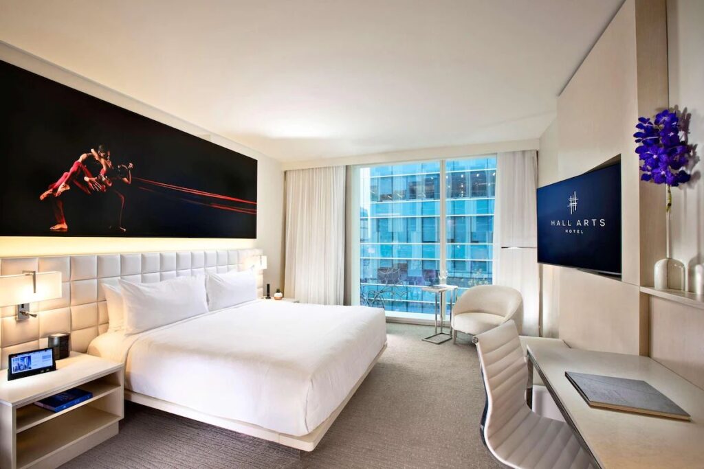 HALL Arts Hotel, Curio Collection is one of the most romantic hotels in  Dallas-Forth Worth