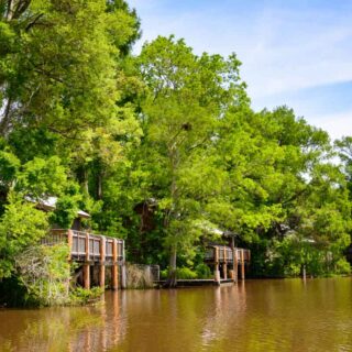 The fantastic Lake Fausse Pointe State Park in Louisiana was once home to the Chitimacha Indians