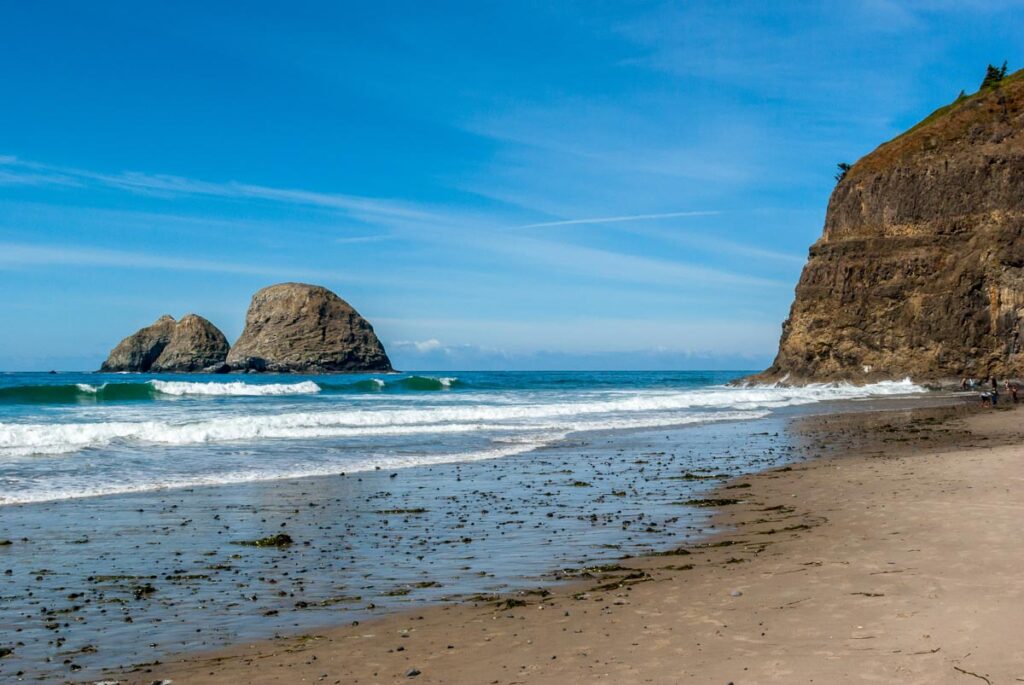 Rockaway Beach is also one of the best beaches on the West Coast for clamming and crabbing