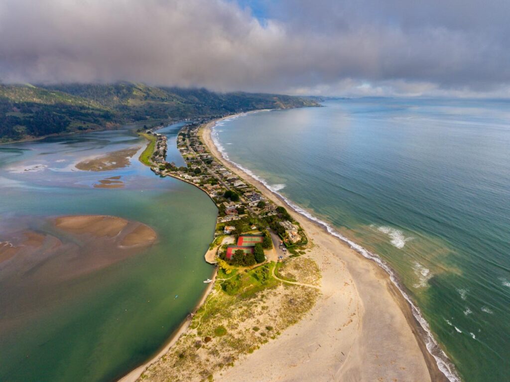 Stinson Beach, California is one of the popular beaches in the West Coast