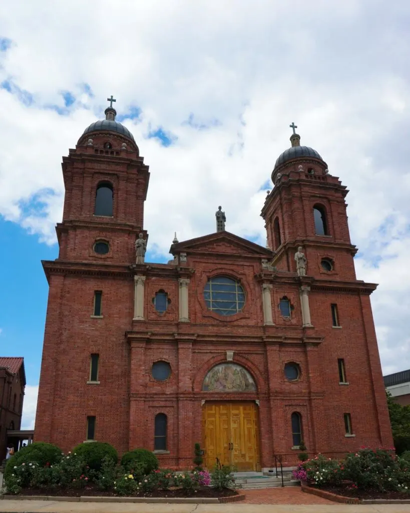 Beautiful Basilica Basilica of Saint Lawrence in Asheville, North Carolina